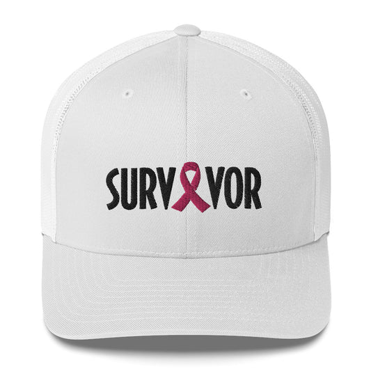 Breast Cancer Survivor Trucker Cap
